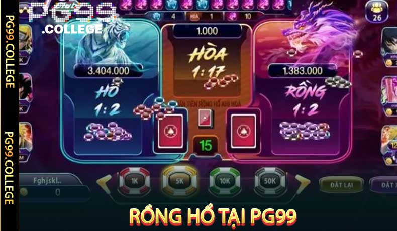 Rồng Hổ Tại PG99 - Trò Chơi Tốc Độ Ăn Tiền Thần Tốc